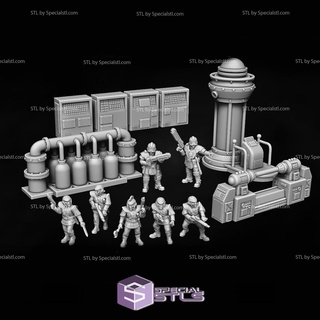 november 2022 scifi lost heresy miniature 3d print model - Mito3D