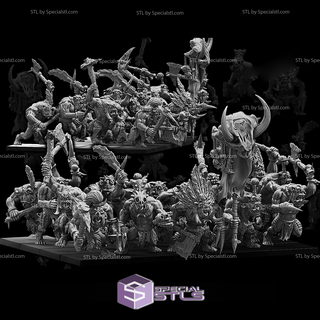 november 2023 avatars war miniatures 3d print model - Mito3D