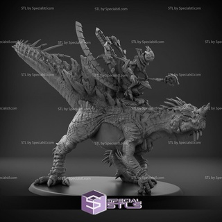 november 2023 clay beast creation miniatures 3d print model - Mito3D