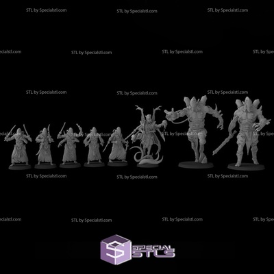 noviembre 2023 fantasía culto miniaturas especialstl 3d print model - Mito3D