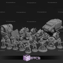 october 2020 cyber forge miniature 3d print model - Mito3D