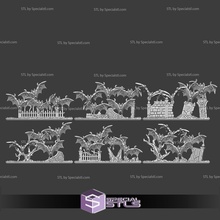 Ekim 2020 orman Ejderha minyatür 3d print model - Mito3D