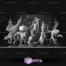 october 2020 white werewolf tavern miniature 3d print model - Mito3D