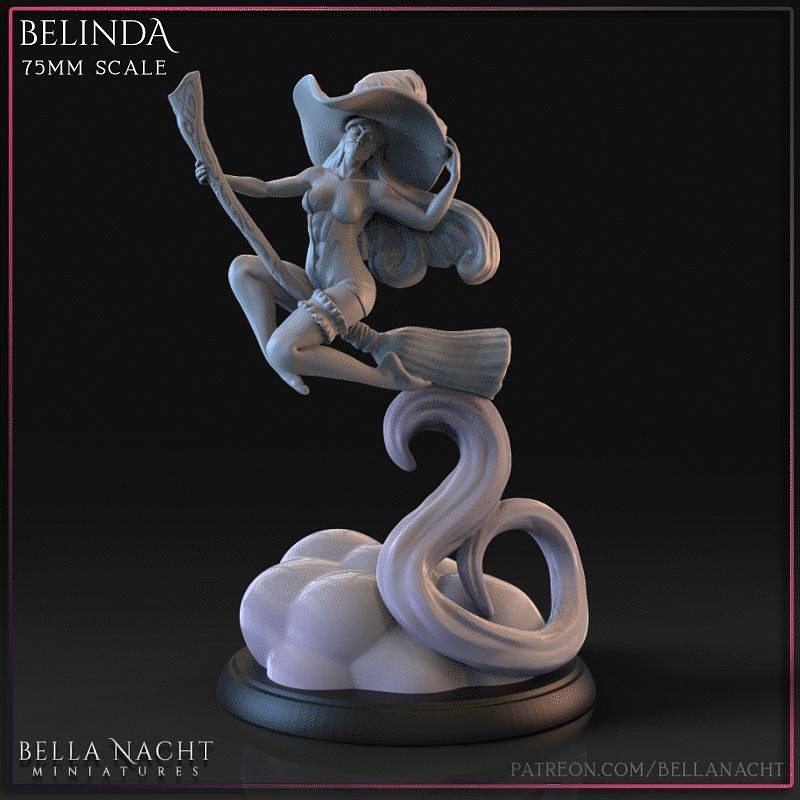 octobre 2021 Bella nuit miniature 3D print model - Mito3D