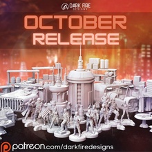 Oktober 2021 dunkel Feuer Designs Miniatur 3d print model - Mito3D