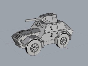 Outubro 2021 Panzer impressora miniatura 3d print model - Mito3D