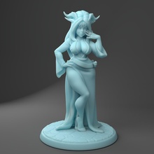 octubre 2021 gemelo diosa miniatura 3d print model - Mito3D