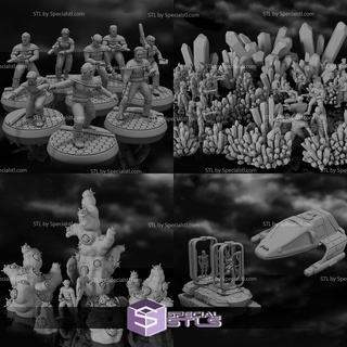 october 2022 cyber forge miniature 3d print model - Mito3D