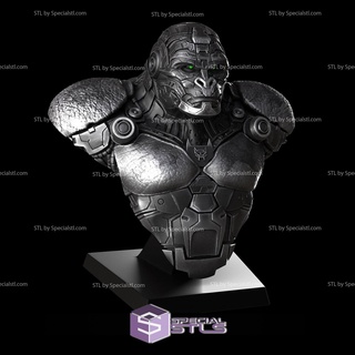 optimus primitif buste 3d impression figurine transformateur stl dossiers 3d print model - Mito3D