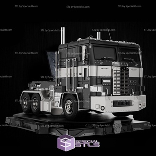 optimus prime truck 3d print model - Mito3D
