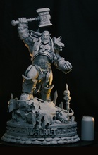 ork köle Warcraft 3d print model - Mito3D