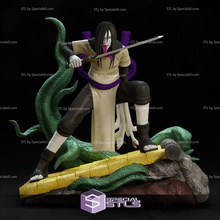 Orochimaru Naruto 3d print model - Mito3D