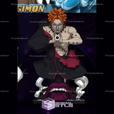 ağrı savaş naruto büst 3d yazıcı dosyalar özel akatsuki 3d print model - Mito3D