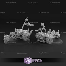 parking lot cast play miniature 3d print model - Mito3D