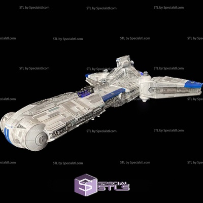 pelta classe frégate guerres étoiles 3d impression figurine specialstl 3d print model - Mito3D