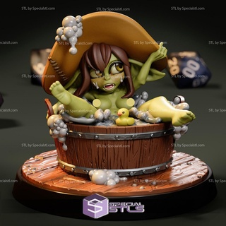 pin girl collection - goblin stl files 3d print model - Mito3D