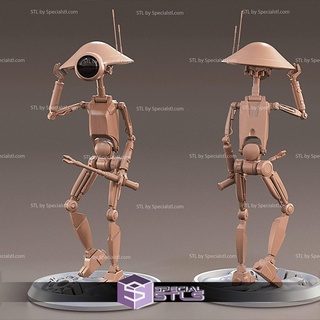 pit droid stl files starwars 3d printable 3d print model - Mito3D