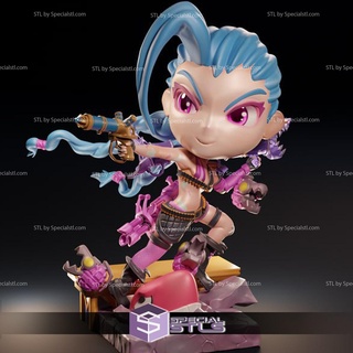 pocket players collection - jinx 3d print model - Mito3D