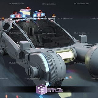 police fileur stl dossiers lame coureur 3d modèle 3d print model - Mito3D