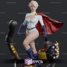 power girl v3 dc 3d print model - Mito3D