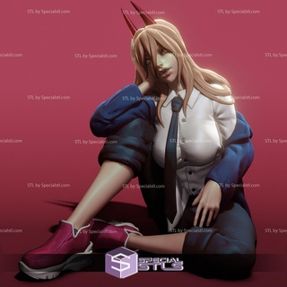 power school girl stl files sitting pose 3d print model - Mito3D