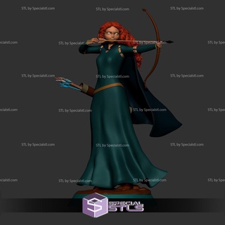 prenses Merida stl Dosyalar nsfw Disney 3d baskı heykelcik 3d print model - Mito3D