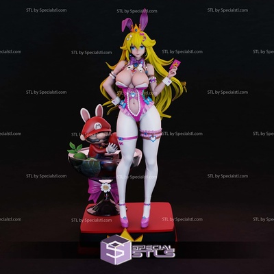 princess peach anime version 3d print files specialstl 3d print model - Mito3D