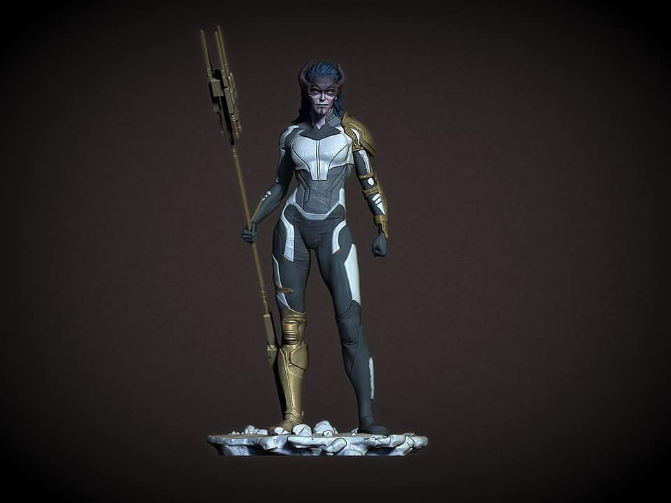 proxima midnight marvel 3D print model - Mito3D