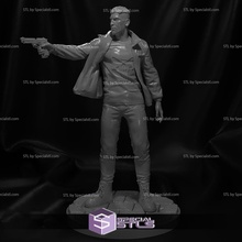 castigador Jon Bernthal v2 maravilla 3d print model - Mito3D