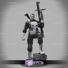 punisher standing 3d print model - Mito3D