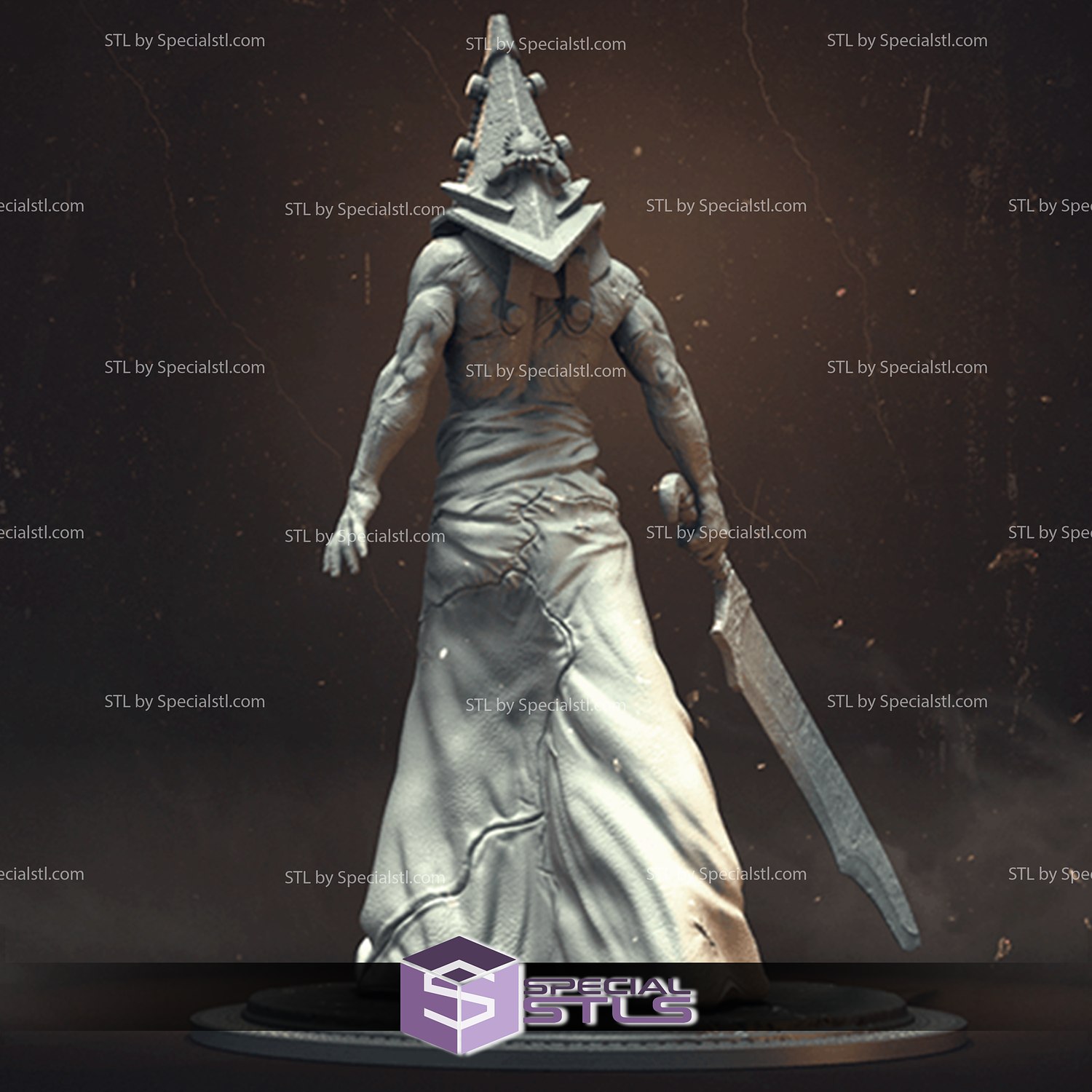 STL file SOPORTE JOYSTICK MOVIL SOPORTE PYRAMID HEAD SILENT HILL BUBBLE  HEADS 🕹️・3D printer design to download・Cults