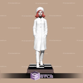queen gambit winter suit 3d model 3d print model - Mito3D
