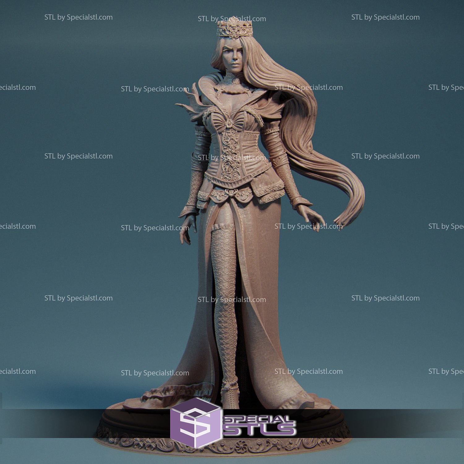 kraliçe maça fanart hazır 3d Yazdır 3D print model - Mito3D