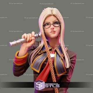 quistis trepe stl files final fantasy 3d printing figurine 3d print model - Mito3D