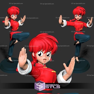 Ranma posieren 3d Drucken Figur 3d print model - Mito3D