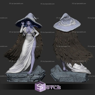 ranni witch standing v2 3d printing figurine elden ring stl files 3d print model - Mito3D