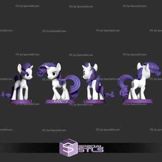rarità pony 3d stampabile rarità pony 3d stampabile 3d print model - Mito3D