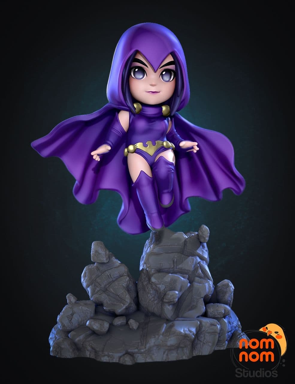 corbeau chibi version dc 3D print model - Mito3D