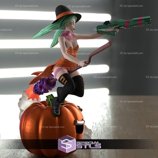 Rebecca Halloween 3d modèle stl dossiers cyberpunk coureurs bord 3d print model - Mito3D