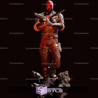 red hood standing 3d print model - Mito3D