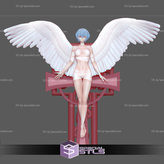 rei ayanami angel wing ready 3d print model 3d print model - Mito3D