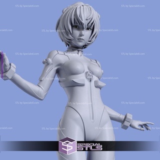rei ayanami basic standing ready 3d print evangelion rei ayanami basic standing ready 3d print evangelion  3d print model - Mito3D