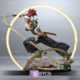 renji abarai bankai ready 3d print bleach model 3d print model - Mito3D