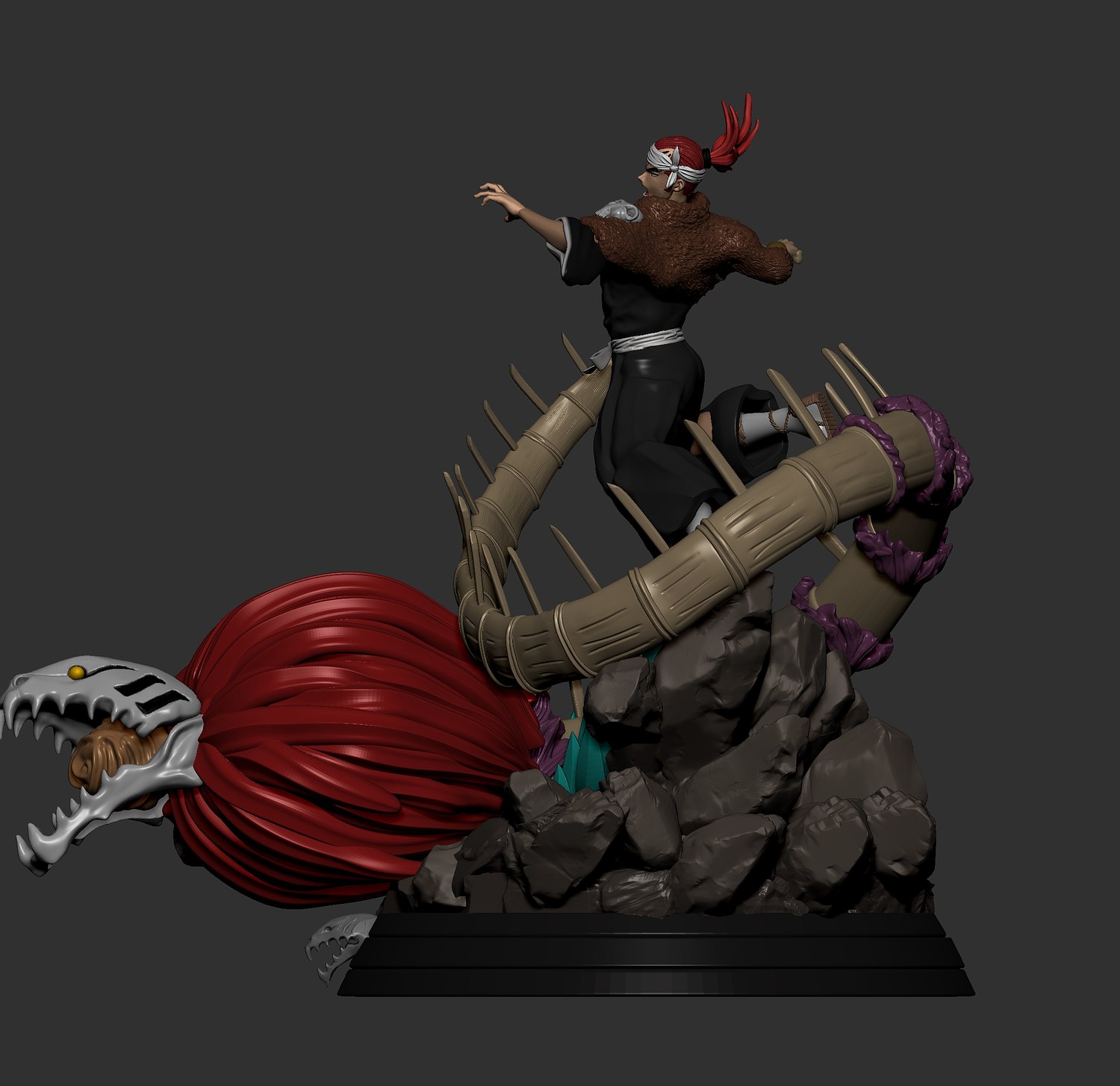 Renji abarai blanqueador 3D print model - Mito3D