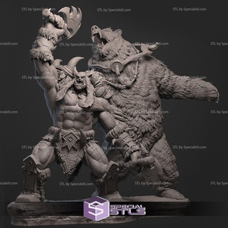 rexxar misha 3d print model - Mito3D