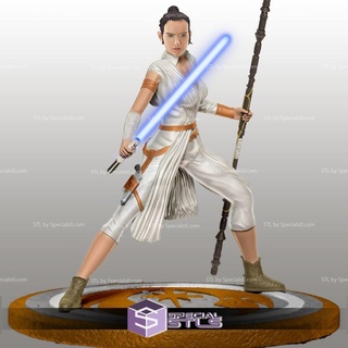 Rey Jedi Star Kriege 3d print model - Mito3D