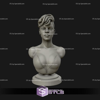 Rihanna Büste 3d druckbar Rihanna Büste 3d druckbar 3d print model - Mito3D