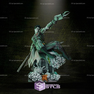 pettirosso tim drake 3d stampa figurina giovane giustizia stl File 3d print model - Mito3D