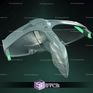 Romulan pássaro guerra 3d impressão estatueta stl arquivos 3d print model - Mito3D