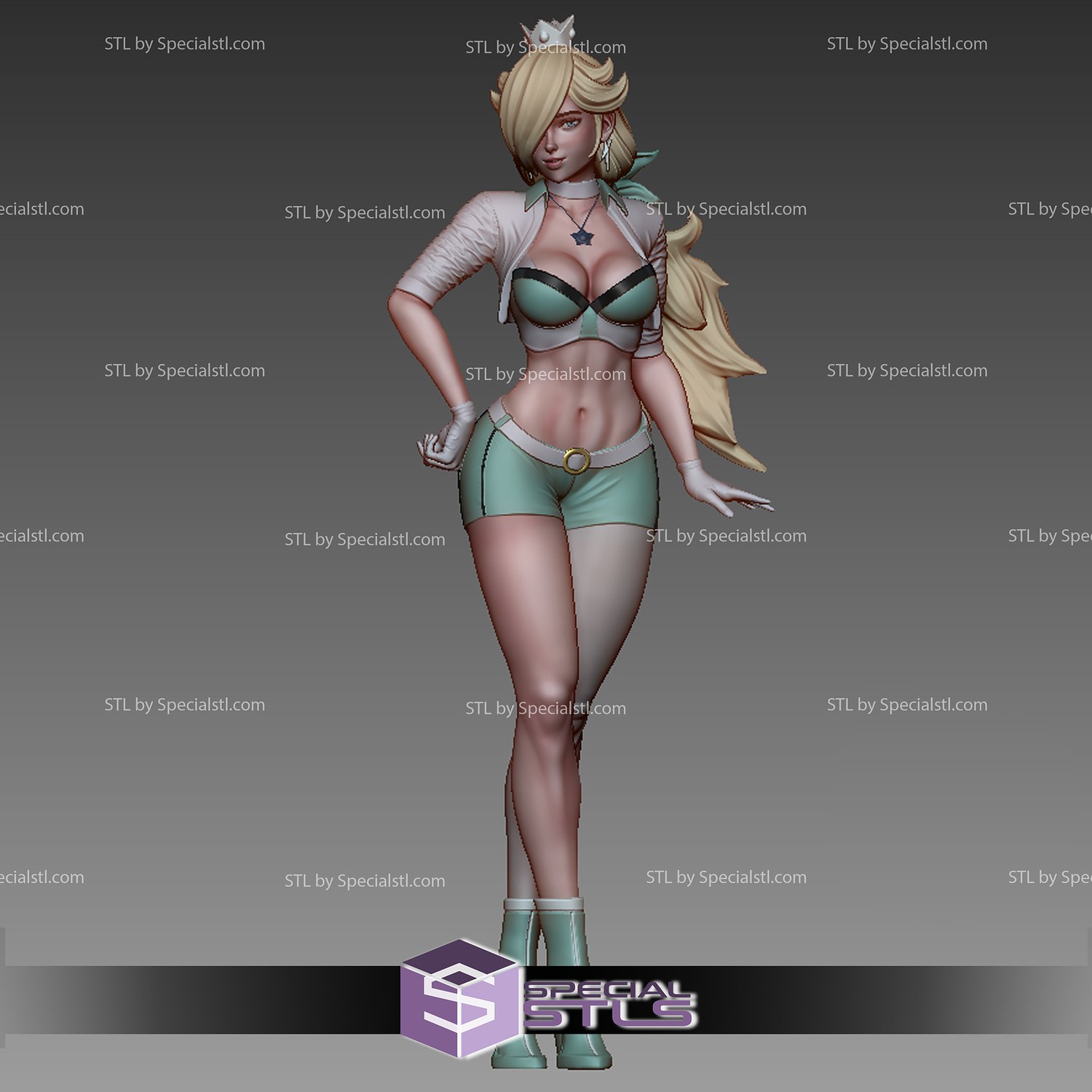 Rosalina Mario kart nsfw 3D print model - Mito3D